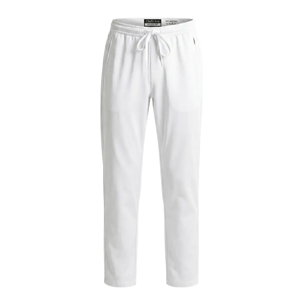 Pantalón Chef - Blanco (S, M, L, XL)